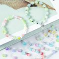 thumbnail image 4 of 700Pcs Glass Beads for Jewelry Making, 24 Color 8mm Glass Crystal Beads Friendship Bracelets Making Kit for DIY Earrings Necklaces Rings, 4 of 8