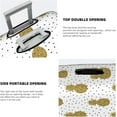 thumbnail image 5 of Gold Glitter Pineapples Fruit Print Fashion Luggage Cover Elastic Suitcase Protector Fits 18-32 Inch Luggage, 5 of 6