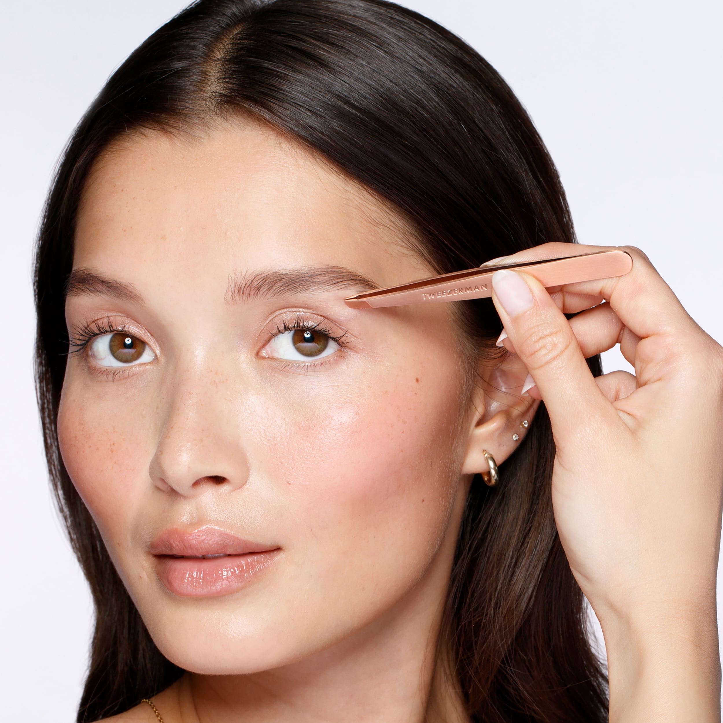 Tweezerman Rose Gold Slant Tweezer
