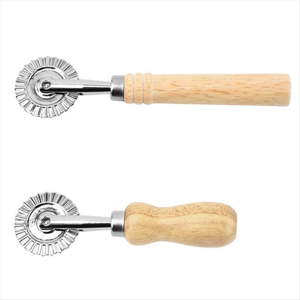 Rueda Cortadora de ReposteríA, Rueda Cortadora Profesional para Hacer Pasta con Rodillo, Cortador para Hacer Pizza y Ravioles de Fideos para Cocina