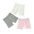 thumbnail image 1 of Diconna Girls Safety Pants, Anti-emptied Stretch Solid Color Mid-rise Shorts, 1 of 4