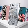 thumbnail image 3 of Funda De Mármol De Grano Para ZTE Axon 40 SE V40S V70 Pro Silicona Suave TPU Linda Flor Animal Pintado Bolsas De Parachoques Trasero, 3 of 4