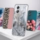 thumbnail image 3 of Funda De Mármol De Grano Para ZTE Axon 40 SE V40S V70 Pro Silicona Suave TPU Linda Flor Animal Pintado Bolsas De Parachoques Trasero, 3 of 4