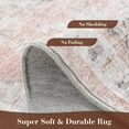 thumbnail image 4 of -Runner Rug X Rugs for Living Room- Machine Washable Rug-Soft Living Room Rug-Vintage Non Slip Carpet-Rugs for Bedrooms Dining Office, 4 of 7