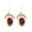 Gold, variant on Riforla Unique Gold Pomegranate Design Earrings Dangle Hook Earrings for Women Female Fashion Jewelry Gifts for Her Womens Jewelry Gold