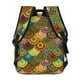 thumbnail image 4 of Disketp Colorful Circle Mochila Estampada para Hombre y Mujer – Mochila Ligera Clásica con Múltiples Bolsillos para Universidad, Trabajo y Viajes-One Size, 4 of 5