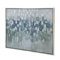 thumbnail image 3 of A&B Home Silver Lake Heavy Textured Oil Painting on Frame - 47"W x 35.5"H x 1.5"L - Gray/Silver, 3 of 10