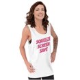 thumbnail image 5 of Squeeze Screen Save Breast Cancer BCA Tank Top Tee Shirt Women Brisco Brands S, 5 of 6