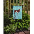 thumbnail image 2 of Carolines Treasures BB8064GF Jamnapari Goat Blue Check Flag Garden Size, 2 of 3