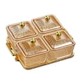 thumbnail image 4 of Caja organizadora de cuencos para servir con compartimentos y doble asa con rejilla Nordic Cookies Aureato 4 Cuencos, 4 of 9