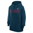 thumbnail image 2 of Women's G-III 4Her by Carl Banks  Navy Columbus Blue Jackets Dot Print Pullover Hoodie, 2 of 3