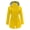 Yellow, variant on Women's Casual Windbreaker Jacket for Outdoor Rain Lightweight Hooded Zip Up Coat for Everyday and Travel Women's Bomber Jacket Casual Coat