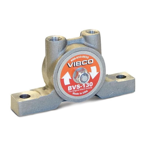 Vibco Pneumatic Vibrator,75 lb,8000 vpm,80 psi BVS-130