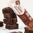 thumbnail image 4 of NuGo Slim Dark Chocolate Brownie Crunch, 16g Protein, 3g Sugar, 7g Fiber, 180 Calories, Low Net Carbs, Gluten Free, 12 Count, 4 of 8