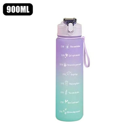 

DanceeMangoo 2 Liter Sports Water Bottle with Straw Men Women Fitness Water Bottle Outdoor Cold Water Bottlesc With Time Marker Drinkware New