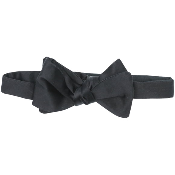 Dion Nœud Papillon en Soie Noire pour Hommes - Taille Unique