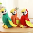 thumbnail image 6 of Aurgiarme Stuffed Animals Parrot Dolls Stress Toy Decors Soft Dolls Baby Toy for Toddler Emotion Smooth Christmas, 6 of 9