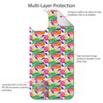 thumbnail image 4 of DistinctInk Custom SKIN / DECAL compatible with OtterBox Symmetry for iPhone 11 Pro MAX (6.5" Screen) - Summer Vibes Floral Pattern Pink Green Orange, 4 of 5