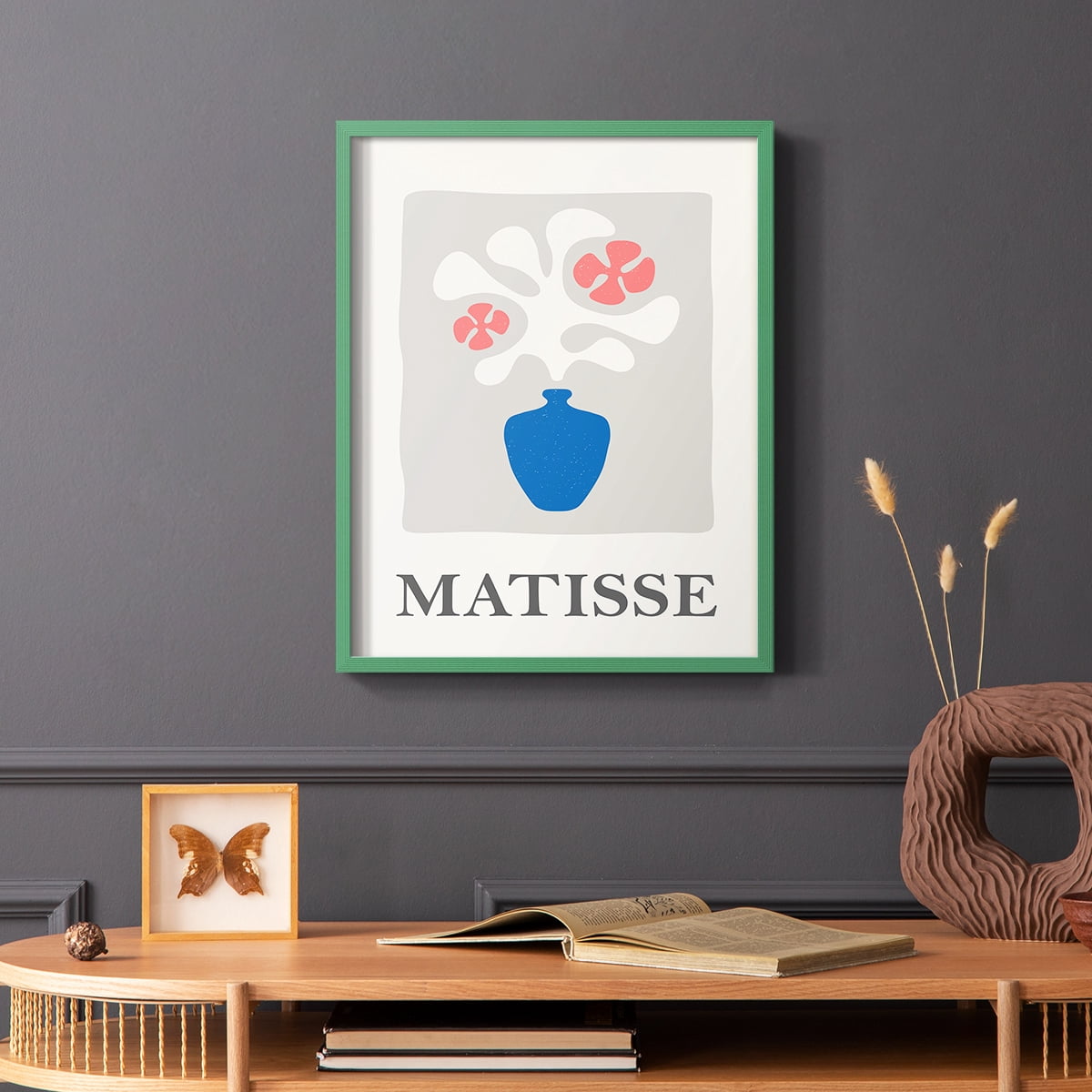 Matisse CCLXXIII in Solid Wood 8 x 10 Framed Print