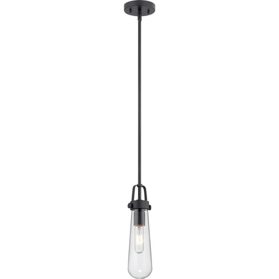 Nuvo 60-5362 - Beaker - 1 Light Mini Pendant w/ Clear Glass - Vintage Lamp Included
