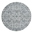 thumbnail image 2 of Luxee Designs Alexandria Collection Ivey Light Blue Floral Round Rug 6'7"x6'7", 2 of 6