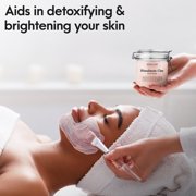 Majestic Pure Himalayan Clay Mud Mask for Face and Body - Exfoliating and Facial Acne Fighting Mask - Reduces Appearance of Pores, 10 oz