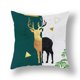 thumbnail image 3 of Fundas de Cojines Navideños 45x45cm Juego de 4 Fundas de Almohada Navideñas Decorativas Decoración Navideña para Interior, Sofá, Dormitorio, Regalo de Vacaciones de Invierno, Geo, 3 of 3