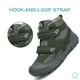 thumbnail image 4 of Botas de senderismo Mishansha para niños pequeños, resistentes al agua, verde militar/gris, 4 of 5