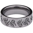thumbnail image 4 of Viking Bear Tungsten Carbide Ring, 4 of 9
