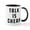 White/Black Inside, variant on CafePress - Talk Is Cheap - 11 oz Ceramic Mug - Novelty Coffee Tea Cup