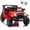 Red, variant on Xuanlur 12V Kids Electric Vehicles for Kids, Ride on Toys w/Parent Remote Control,USB, Music, LED Lights, Bluetooth, Gift for Boys Girls (White)