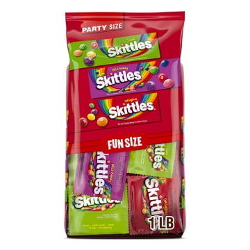 Skittles Original, Wild Berry & Sour Fun Size, 26.46 oz