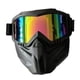 thumbnail image 2 of Máscara de soldador resistente al polvo y al pulido para el hogar con casco de soldadura con banda ajustable Barbilla puntiaguda de color, 2 of 9