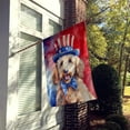 thumbnail image 2 of Goldendoodle Patriotic American House Flag 28 in x 40 in, 2 of 7