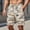 Multicolor, variant on Men's Cotton Printed Fashion Casual Shorts, Elastic Drawstring Waist with Geometric Pattern, Everyday Wear Shorts for Men Beach Vacation Gym & Workout Shorts Multicolor 4XL
