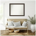 thumbnail image 6 of Amanti Art Custom Wall and Bathroom Mirror (35.75 x 42.75 in.), Cyprus Walnut Frame, 6 of 6