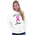 thumbnail image 3 of Hope Faith love Breast Cancer Ribbon Hoodie Sweatshirt Women Brisco Brands S, 3 of 6