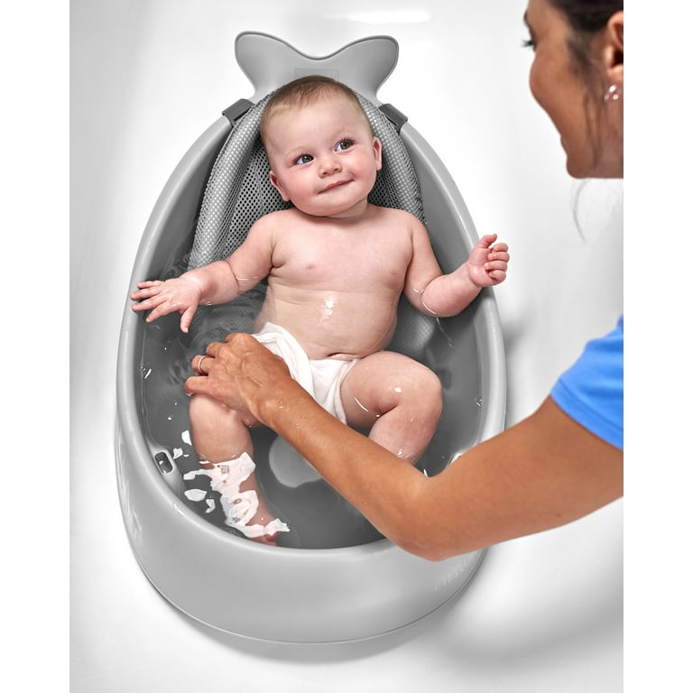 Skip Hop Moby Smart Sling 3-Stage Whale Bathtub, Gray - Walmart.com Skip Hop Moby Smart Sling 3-Stage Whale Bathtub, Gray - Walmart.com