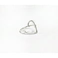 thumbnail image 4 of SS DESIGNS Big Heart Ring in Sterling Silver, Gold Fill, or Rose Gold Fill • Minimalist Wire Love Ring • Stackable Anniversary Gift Ring • Elegant Christmas Gift for Her, 4 of 4