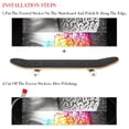 thumbnail image 2 of Brain Skateboard Grip Tape (Pack of Two) Emery Surface PVC Backing 8.8x32.6in/22.4x83 cm, 2 of 5