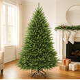 thumbnail image 7 of 6FT Artificial Christmas Tree Premium Pine Xmas Tree with PVC Tip, Christmas Tree Holiday Party Decor for Home Office, Foldable Stand, Easy Assembly, 7 of 7