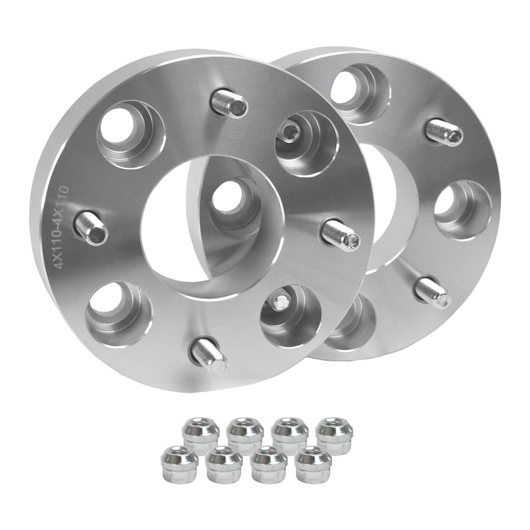 Yamaha YXZ1000R Wheel Adapters - Anodized, Polished