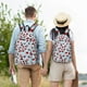 thumbnail image 4 of Fotbe Flowers and Lady Bugs Mochila de Lona con Estampado, Mochila Duradera, Mochila Versátil de Alta Calidad, Mochila Compacta Vintage-Small, 4 of 5