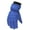 Blue, variant on XMMSWDLA Kids Snow Gloves For Boys Girls Winter Waterproof Thickening Warm Windproof Outdoor Sports Gloves For 4-8 Years Old Bicycle Gloves Blue
