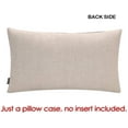 thumbnail image 3 of TRENDIN Gather Together Pillow Cover 20x12 inch, Farmhouse Black Lumbar Throw Pillowcase, Home Chair Office Fall Decorations Linen Cushion Cover for Sofa Couch PL712TR, 3 of 7