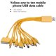 thumbnail image 3 of Cable de carga USB múltiple conveniente Cable de carga múltiple Conectores USB, 3 of 8