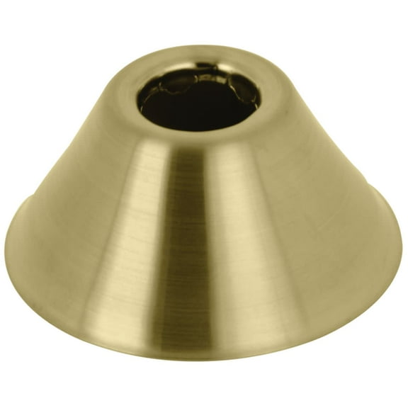 Kingston Brass FLBELL11167 Made To Match 0.68 in. OD Compression Bell Flange, Brushed Brass