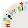 thumbnail image 3 of (6 pack) Happy Birthday Disposable Paper Plates, 7", Multicolor, 10 Count, by Way To Celebrate, 3 of 9