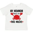 thumbnail image 3 of Inktastic Mommom Loves Me Grandson Boys or Girls Toddler T-Shirt, 3 of 5