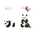 thumbnail image 3 of Modelo de Ciclo de Vida de Animal Panda de 4 Piezas Perfecl Juguete Cognitivo Accesorios Educativos para Niños, 3 of 8